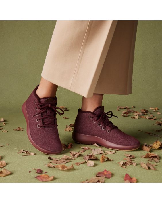 Women's Wool Runner-up Mizzles - Deep Emerald (Deep Emerald Sole)